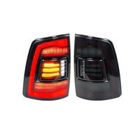GLBLPEXELR Archaic LED Rear Lights For Dodge For Ram 1500 2500 3500 2009 2010 2011 2012 LED Tail Lights 4th Gen Dynamic Animation Sequential Turn Signal Rear Lamps Assembly