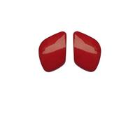 GLBLPEXELR Gear Shift Knob for VW for Magotan for CC for Golf 7 for T-ROC for C-Trek for Touran for Beetle for Passat for Atlas Car Gear Shift Knob Carbon Fiber Sticker(Red Color)