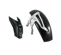 GLBLPEXELR motorcycle mudguard For BMW R1250GS GSA R1200GS GS1200 GS1250 LC For ADV 2013-2024 Motorcycle Rear Fender Mudguard Tire Hugger Splash Mud Guard Cover(Front Rear Silver)