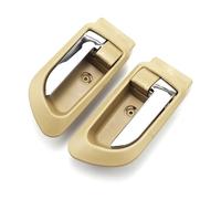 GLBLPEXELR Side Inner Door Handle Handle for Great for WALL Hover H5 HAVAL H3 GWM X200 2PCS Beige Color Interior Door Handles Inner Inside Armest