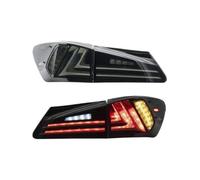 GLBLPEXELR Tail Light For Lexus IS250 IS350 ISF 2006-2012 Left And Right | LED,Smoke / Red,Refreshed Look,Style Update,Clean Finish