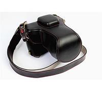 GLBMLMTHZP 18-50mm Lens Camera Bag Leather Belt With Open Battery Design PU Leather Camera Bag Fit For Fuji XT10 XT20 XT30 camera bag(Black)
