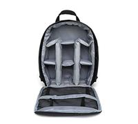GLBMLMTHZP Camera Bag Backpack Waterproof Digital SLR Camera Rugged Camera Photo Backpack Video Bag Bag Fit For Nikon Fit For Canon camera bag(Gray and tripod)
