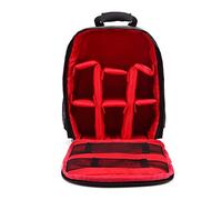GLBMLMTHZP Camera Bag Backpack Waterproof Digital SLR Camera Rugged Camera Photo Backpack Video Bag Bag Fit For Nikon Fit For Canon camera bag(Rosso)