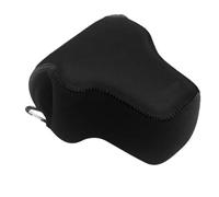 GLBMLMTHZP Camera Bag Inner Case Fit For Canon EOS M50 18-150mm SX70 For Sony A6700 A6600 A6400 A6100 18-135mm For Olympus OM1 EM1 III II 14-150mm Lens Camera Bag(BLACK)
