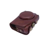 GLBMLMTHZP Camera Bag Protective Cover With Shoulder Strap SX720 SX730 SX740 HS PU Fit For Canon camera bag(SX720 Coffee)
