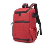 GLBMLMTHZP Camera Photo Bag Waterproof Material And Large Capacity, The Knapsack Is Suitable For Outdoors Or Travel Lens Bag Tripod Bag camera bag(Rosso)