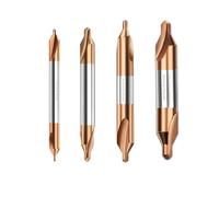 GLBMLMTHZP Double-head Tungsten Steel Center Drill Bit 60 Degree Countersink Drills Working Positioning Lathe Metal Mill Milling Cutter Set(Gr,5Pcs)