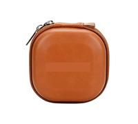 GLBMLMTHZP Filter Hard Storage Box PU Leather Protective Bag Carrying Punch Can Hold 5 Pieces Of Maximum 82 Mm Filter, Suitable For UV CPL ND camera bag