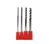 GLBMLMTHZP Milling Cutter Alloy Coating Tungsten Steel Tool Aluminum Cnc Maching 3 Blade Endmills Top Milling Cutter Wood Milling Cut Milling Cutter Set(3.175*1*3)