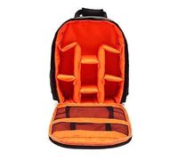 GLBMLMTHZP Multi-functional Waterproof Dslr Camera Photo Lens Bag Backpack Knapsack Large Capacity Portable Travel For Outside Photography camera bag(Type 2-Orange)