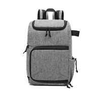 GLBMLMTHZP Multi-functional Waterproof Dslr Camera Photo Lens Bag Backpack Knapsack Large Capacity Portable Travel For Outside Photography camera bag(Type 1-Grey)