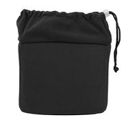 GLBMLMTHZP Photo Pouch, Waterproof And Shockproof DSLR Lens Insert Pouch, Padded Pouch With Drawstring camera bag(Black)