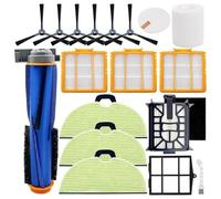 GLBMLMTHZP Replacement Parts Fit For Shark AV2610WA RV2610WA Matrix Plus 2- In-1 Robot Vacuum Cleaner Main Side Brush Filter Mops Vacuum Cleaner Filter