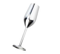 GLBMLMTHZP Reusable Indoor Outdoor Rose-Shaped Champagne Flutes Keep Drinks Cool for Longer; Elegant Shatterproof Glasses for Weddings Capacity: 401 Ml(A1)