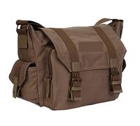 GLBMLMTHZP SLR Camera Shoulder Bag Lens Wired Tripod Outdoor Travel Storage Bag Large Capacity Canvas Messenger Bag Fit For Nikon Fit For Canon Fit For Sony camera bag(Coffee)