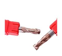 GLBMLMTHZP Tungsten steel milling cutter, 2 - Flute coated cemented carbide end - milling cutter for steel, CNC tool for CNC ma Milling Cutter Set(3.5-10-D4-50L)