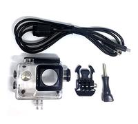 GLBMLMTHZP Waterproof Shell Charger Is Suitable For SJ4000 WiFi SJ9000 Sj7000/6000 F60 F68 W8 W9 H9 EKEN H9/H9R C30/C30R Accessories camera bag