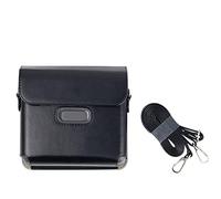 GLBMLMTHZP Wide Format Printer Leather Case Leather Camera Bag Digital Photography Camera Protective Case Waterproof Case Camera Accessories camera bag(Black)