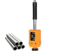 GLBMXDD 7-in-1 Portable Leeb Hardness Tester, 360° Accurate Measurement,High Precision Rockwell Metals Durometer Tester Kit, for Manufacturing, Metal Processing LS252C