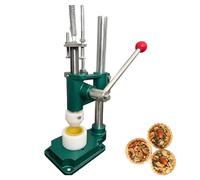 GLBMXDD Egg Tart Pressing Machine, Manual Egg Tart Shell Making Machine, Cheese Tart Crust Press Machine, Hand Press Egg Tart Skin Tool,with 1 Mold for Baking Tarte Pie Crepe Cookies Y29