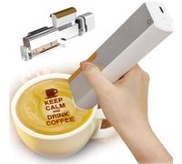 GLBMXDD Handheld Portable Coffee Printing Latte Art Printer, mini food printer ，Cake Printe Baking Bread Cookie Food Machine， for bread, cake, cookie decoration，Brown