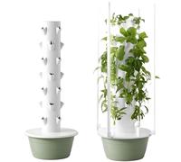 GLBMXDD Hydroponic Growing System Kit, Indoor & Outdoor Herb Garden, Vegetable Tower with LED Grow Lights Automatic Timer, Ideals for Gardeners & Beginners 5thfloor