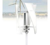 GLBMXDD Kit générateur éolien, éolienne à axe vertical incliné de type H 200W-White24V