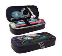 GlbnSHeric Pencil Bag Retractable Pencil Case A Colorful Tropical sea Turtle Pen Bag Stationery Case with Zipper Pen Holder Aesthetic Pencil Cases for Office Work 9 Ã- 20 CM