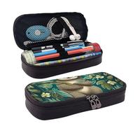 GlbnSHeric Pencil Bag Retractable Pencil Case Adorable Sloth Pen Bag Stationery Case with Zipper Pen Holder Aesthetic Pencil Cases for Office Work 9 Ã- 20 CM