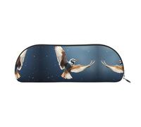 GlbnSHeric Pencil Bag Retractable Pencil Case Bird Migration Pen Bag Stationery Case for Office Pen Holder for Work Retractable Pencil Cases with Zipper 6.5 × 19 CM