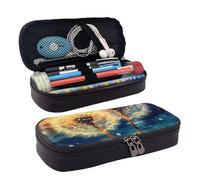 GlbnSHeric Pencil Bag Retractable Pencil Case Dandelion DIY Drawing Paint Pen Bag Stationery Case with Zipper Pen Holder Aesthetic Pencil Cases for Office Work 9 Ã- 20 CM