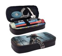 GlbnSHeric Pencil Bag Retractable Pencil Case Mountain Bike Tournament Pen Bag Stationery Case with Zipper Pen Holder Aesthetic Pencil Cases for Office Work 9 Ã- 20 CM