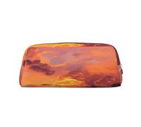 GlbnSHeric Pencil Bag Retractable Pencil Case Sunset at Dusk Pen Bag Stationery Case for Office Pen Holder for Work Retractable Pencil Cases with Zipper 8 × 20.5 CM
