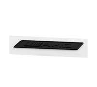 GLBPVPMTMB 2pc 3D ABS Chrome Red Black Logo AMG Emblem Car Fender Side Badge Decal For Mercedes Benz GLE W167 W166 AMG Sticker Accessories Car Sticker(Matte Black 2pc)