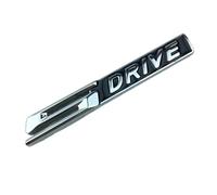 GLBPVPMTMB 2Pcs 3D Metal Car Emblem Badge Sticker Sdrive Edrive Xdrive Logo For 3 5 Series E90 E39 E46 F10 F20 F30 X1 X3 X5 X6 Accessories Car Sticker(Metal Sdrive)