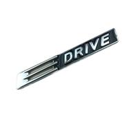 GLBPVPMTMB 2Pcs 3D Metal Car Emblem Badge Sticker Sdrive Edrive Xdrive Logo For 3 5 Series E90 E39 E46 F10 F20 F30 X1 X3 X5 X6 Accessories Car Sticker(Metal Edrive)