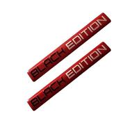 GLBPVPMTMB 2PCS Black Edition 3D Car Body Badge Limited Edition Sticker Trunk Fender Emblem Decal Accessorie For Car Motorcycle Bike Car Sticker(Red)