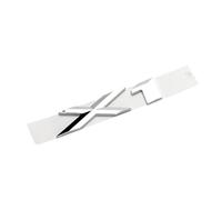 GLBPVPMTMB 3D ABS Black Chrome Letters For Car Logo X1 Stickers X1 E84 F48 U11 2013 2016 2014 207 2018 2019 Lettering Accessories Car Sticker(Chrome,2016-2023)