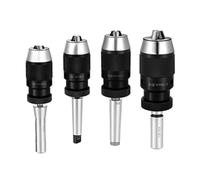 GLBPVPMTMB Self-tightening Drill Chuck B10 B12 B16 B18 B22 For Morse Chuck Lathe CNC Drill Machine MT2 MT3 MT4 MT5 R8 C10 C12 C16 C20 Drill chuck(R8-B22 (5-20mm) M12)
