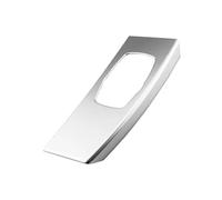 GLBSNMAP Car Center Control Gear Shift Knob Panel Trim Cover Compatible for BMW X3 X4 G01 G02 2018-2022(Silver)