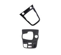 GLBSNMAP Center Console Gear Shift Control Frame Gearshift Panel Cover Car Accessories Compatible for Jaguar F-Type 2013-2024(2pcs Matte Black)