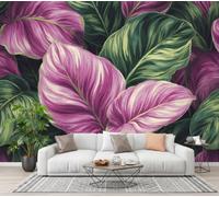 GLCWARM 3D Panoramic Fresh Tropical Rainforest Breeze Wallpaper Mural