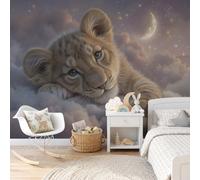 GLCWARM Dreamy Illustrations Mural Wallpaper 450X315Cm