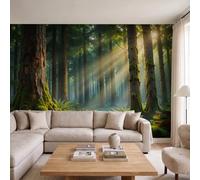 GLCWARM Hidden Scenery Wallpaper - Canopy Forest Wall Mural