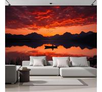 GLCWARM Magnificent Sea View Mural Wallpaper 200X140Cm