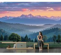 GLCWARM Mural Wallpaper Nature Photography 250X175Cm