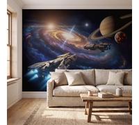 GLCWARM Mural Wallpaper Science Fiction Space 250X170Cm