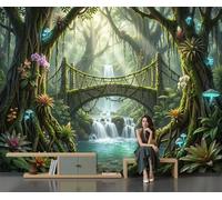 GLCWARM Mural Wallpaper The Jungle Book 250X175Cm