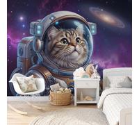 GLCWARM Murals Wallpaper Science Fiction Illustrations of Animals 250X175Cm